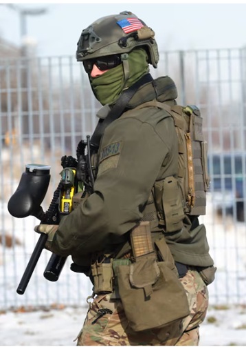 ICE in Military Garb